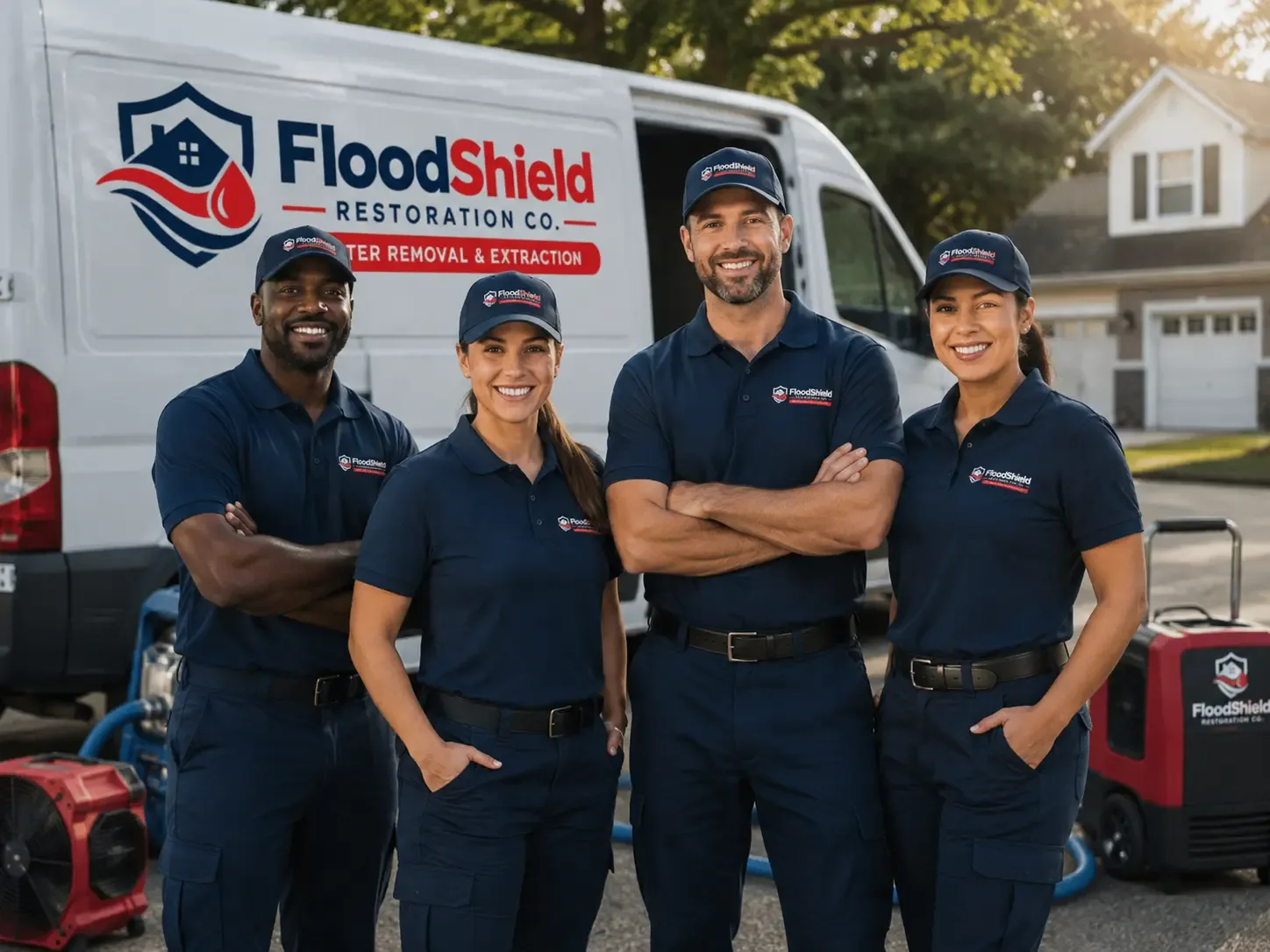 Flood Damage Restoration company in Edgewood, IL